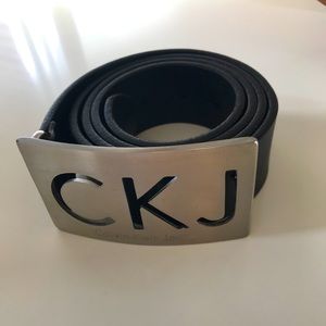 Calvin Klein Jeans leather belt